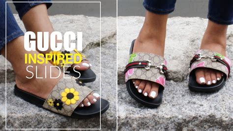 DIY Gucci Sandals 